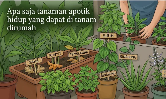 Memanfaatkan Apotik Hidup di Lingkungan Rumah