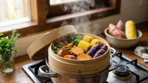 Manfaat Mengonsumsi Makanan Rebus dan Kukus bagi Kesehatan