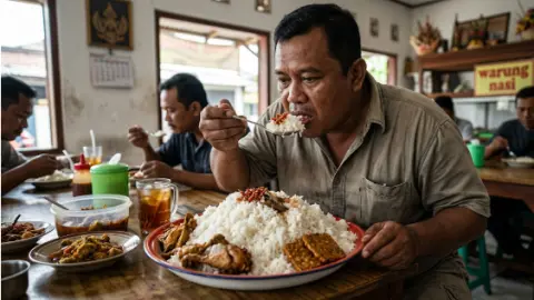 Dampak Konsumsi Nasi Putih Berlebih bagi Kesehatan Tubuh