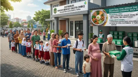 Penerima dan Prosedur Pelaksanaan Program Makan Bergizi Gratis (MBG