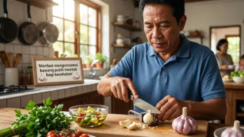 Manfaat Mengonsumsi Bawang Putih Mentah bagi Kesehatan